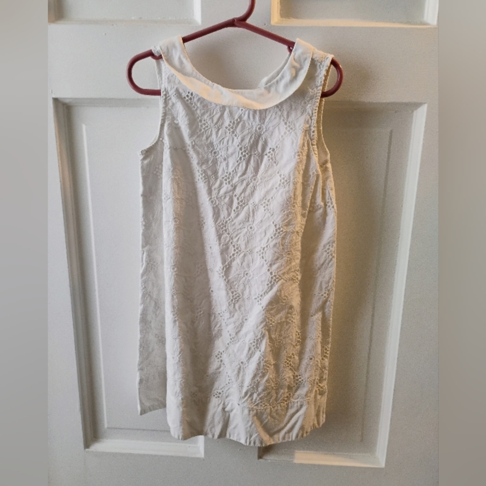 Janie & Jack White Eyelet Dress